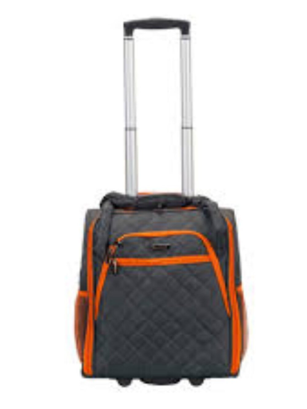 Rockland Charcoal 15" Melrose 2 Wheeled Underseat Carry-On New In Box